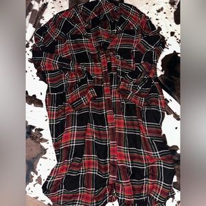 Maurice’s Button-Down Flannel Type Dress